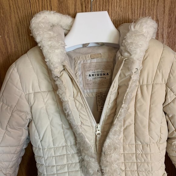 Arizona faux fur quilted winter coat - Picture 3 of 7